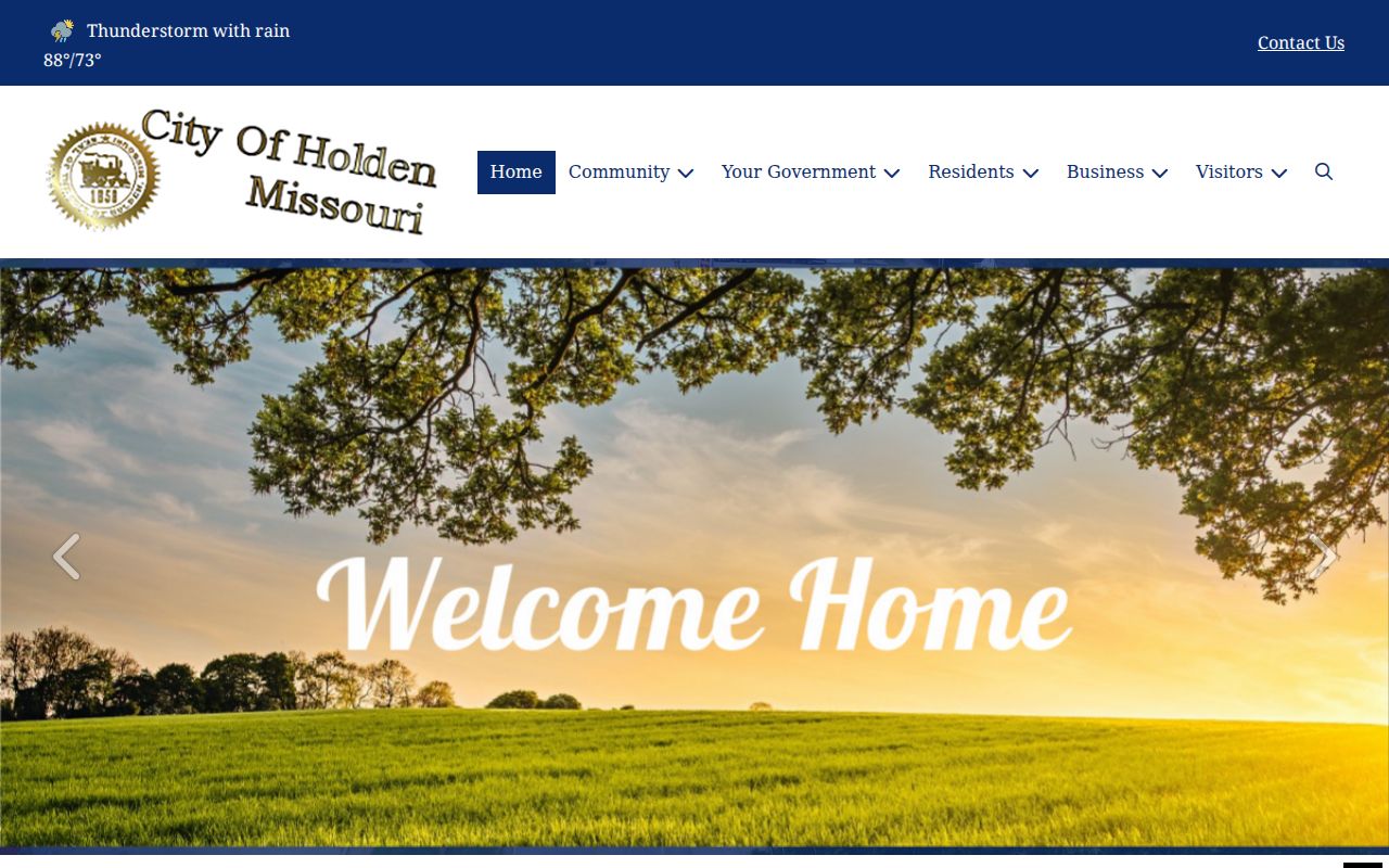 Holden Police Department information for city criminal records requests